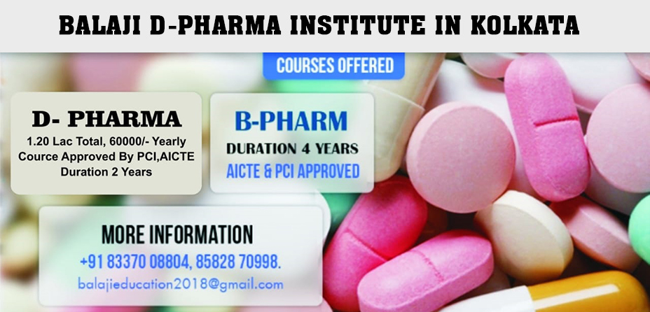 Balaji D.Pharma College Kolkata D Pharma Classes in Kolkata